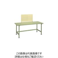 大阪製罐 OS ボード付作業台 スチール天板 間口×奥行×高さ:1200×750×750mm NBS1270W 1台 135-9478（直送品）