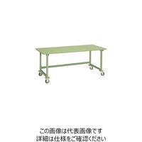 大阪製罐 OS 移動式作業台 スチール天板(厚み31mm) NBS1270C 1台 136-7333（直送品）