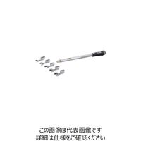 TONE 差替式トルクレンチ クイックスパナヘッドセット T15D100RSQ50 1セット 239-6284（直送品）