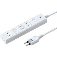 延長コード 電源タップ 3m 2P（ピン） 6個口 マグネット ホワイト TAP-SP2116MG-3WN サンワサプライ 1個