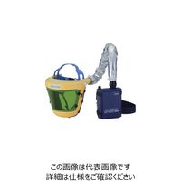 山本光学 YAMAMOTO 電動ファン付呼吸用保護具 粒子捕集効率PL1(95%以上) LS-455 W2SAH 1個 818-2697（直送品）