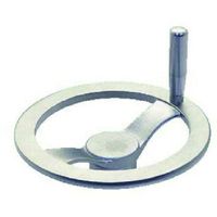 イマオコーポレーション イマオ ハンドル ステンレスツースポークハンドル車(加工付) ハンドル径100mm STH100-S12 1個（直送品）