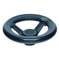 イマオコーポレーション イマオ ハンドル 丸リム型エンプラハンドル車(加工付) ステンレス NRP160-SUS-H22 1個（直送品）