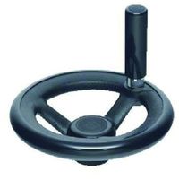 イマオ ハンドル 丸リム型エンプラハンドル車(加工付) ハンドル径200mm ステンレス RP200ER-SUS-T20 1個（直送品）