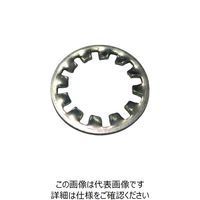 コノエ MIC 内歯ワッシャー 三価クロメート 10 (60枚入) M085-0010 1パック(60枚) 213-1325（直送品）