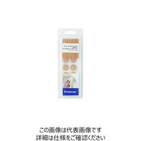 スガツネ工業 SUGATSUNE (120040330)FCWー08ANIねじ穴カバーシール FCW-08ANI 1セット(14枚)（直送品）