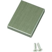 スガツネ工業 SUGATSUNE (160083241)GM100ー006SMH/GM100用 正面プレート GM100-006SMH 1個（直送品）