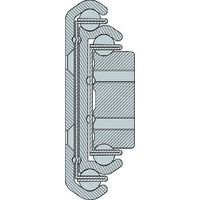 スガツネ工業 (190025336)CBLーRA9ー700スライドレール CBL-RA9-700 1本 159-6017（直送品）