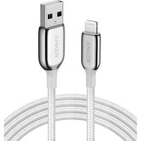 アンカー Anker PowerLine+ III ライトニングケーブル(1.8m シルバー) A8823041 1個（直送品）