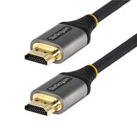 Startech.com 8K対応HDMI 2.1ケーブル/3m/ウルトラハイスピード認証HDMIケーブル/HDR10 + eARC HDMM21V3M 1個