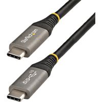 Startech.com 2m USB-C-USB-C ケーブル/USB 3.1(3.2 Gen 1)5Gbps/100W(5A)PD USB315CCV2M