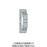 スガツネ工業 (190116667)CBLーD402ー550アルミ合金製 スライドレール CBL-D402-550 1本 157-3866（直送品）