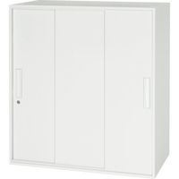 ダイシン工業 DAISHIN 壁面収納庫 3枚引戸型 上下兼用W800 ホワイト V840-09TS 1台 856-9601（直送品）