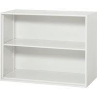 ダイシン工業 DAISHIN 壁面収納庫 オープン型 上下兼用D400 ホワイト V940-07K 1台 856-9704（直送品）