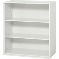 ダイシン工業 DAISHIN 壁面収納庫 オープン型 上下兼用W800 ホワイト V840-09K 1台 856-9599（直送品）