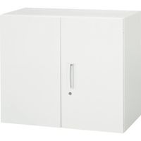 ダイシン工業 DAISHIN 壁面収納庫 両開き型 上下兼用W800 ホワイト V845-07H 1台 856-9632（直送品）