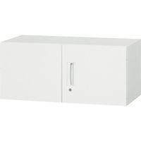 ダイシン工業 ダイシン 壁面収納庫 両開き型 上置き専用W800 ホワイト V840