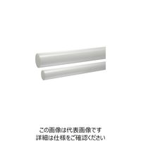 タキロンシーアイプラス タキロン HDPE 130φ×1000L ナチュラル TP-PE-ROD-730-130-1000 1本（直送品）