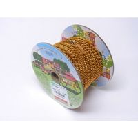 ニッサチェイン アルミSマンテル 15m巻 金 R-AS18-GD 1巻(15m) 127-4065（直送品）