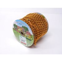 ニッサチェイン アルミSマンテル 15m巻 金 R-AS30-GD 1巻(15m) 126-1513（直送品）