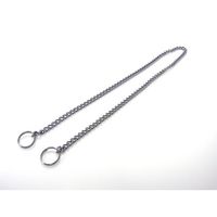 ニッサチェイン 代用クローム鉄カットチェイン 400mm C-228 1セット(5個:1個×5パック) 126-7637（直送品）