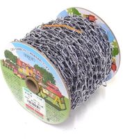 ニッサチェイン 代用クローム鉄ビクター 30m巻 R-IV14-CR 1巻(30m) 126-1465（直送品）