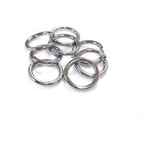 ニッサチェイン 代用クローム鉄リング (500個入) ISR25-CR 1箱(500個) 128-0213（直送品）