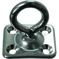 ニッサチェイン ステン回転アイプレート 8mm (10個入) SPF4080K 1箱(10個) 126-4611（直送品）