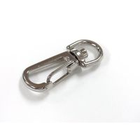 ニッサチェイン ニッケルスプリングスナップ (50個入) ISS-6 1箱(50個) 126-4491（直送品）