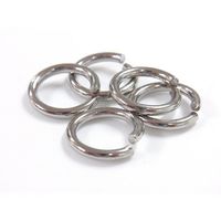 ニッサチェイン ニッケルリング 2.0×10(5個入) P-302 1セット(25個:5個×5パック) 126-3020（直送品）