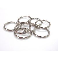 ニッサチェイン ニッケル鉄キーリング (200個入) IKR-22 1箱(200個) 126-7654（直送品）