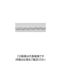 ニッサチェイン プラカラーリンク 10m巻 白 R-PW30-W 1巻(10m) 127-5565（直送品）
