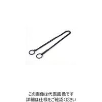 ニッサチェイン 鉄IS12NE 600mm 黒 K-25 1セット(25本:5本×5本) 126-6159（直送品）