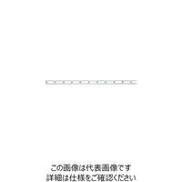 ニッサチェイン 鉄カラーリンクC 15m巻 白 R-IL23E-W 1巻(15m) 127-0910（直送品）
