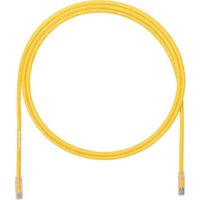 パンドウイット カテゴリ6A UTPパッチコード 24AWG単線 ケーブル径:φ6.4mm 20m 黄 UTP6AX20MYL 1本（直送品）