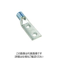 パンドウイット 銅製圧縮端子 2穴 電線サイズ AWG6 取付穴サイズ 69mm 取付穴間隔 191mm