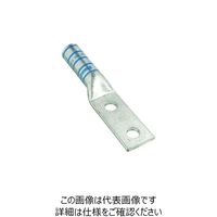 パンドウイット 銅製圧縮端子 2穴 電線サイズ AWG6 取付穴サイズ 69mm 取付穴間隔 254mm