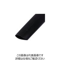 パンドウイット 熱収縮チューブ 標準長尺タイプ 黒 61m巻 HSTT50-T 868-8022（直送品）