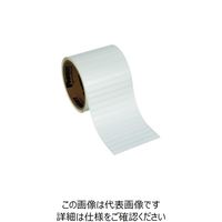 PANDUIT 熱転写プリンタ用コンポーネントラベル ポリエステル 白 サイズ6.4mmX6.4mm 10000枚入り C025X025YJ（直送品）