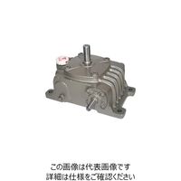 マキシンコー 一段ウォーム減速機 入力容量2.89kW K 100 RU 25 1台 827-7401（直送品）