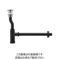 カクダイ ボトルトラップ//ブラック 432-609-32 1個（直送品）