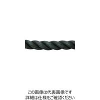 ユタカメイク ロープ PEロープ巻物 12mm×200m グレー PE-68 1個 113-5532（直送品）