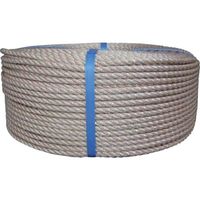 ユタカメイク ロープ PPロープ巻物 8φ×200m P8-200 1個 113-7026（直送品）