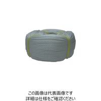ユタカメイク ロープ ナイロンロープ巻物 6φ×200m N6-200 1個 113-2310（直送品）