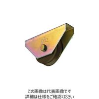 ヨコヅナ S45C重量戸車 ワイドタイプ 250mm V JGMW2505 1個 152-3806（直送品）