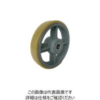 ヨドノ 鋳物中荷重用ウレタン車輪ベアリング入 460φ USB460 1個 809-4061（直送品）