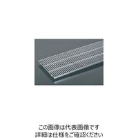 奥岡 ステンレス製 側溝用 グレーチング 本体幅450×高さ32 P10 ノンスリップ OSG4-NS 32-40H-P10 1個（直送品）