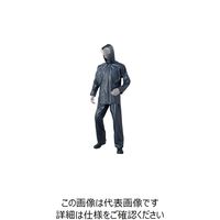 喜多 PVCレインコート No2000 ネイビー M NO2000-NV-M 1着 235-4032（直送品）