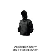 喜多 セミキルトヤッケ フード付 ブラック 3L NO3200-BLK-3L 1着 235-7180（直送品）