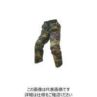 喜多 ポリエステル 迷彩ヤッケズボン グリーン 5L NO1590-GRN-5L 1着 236-3611（直送品）